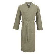 Carl Ross Peignoir Unisexe Kimono 38100 Vert forêt/Argent S