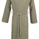 Carl Ross Carl Ross Unisex Badjas Kimono 38100 Forest green/Silver M
