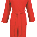 Carl Ross Carl Ross Unisex Badjas Kimono 37100 Intense red/Pink M