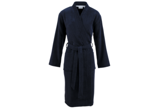 Carl Ross Unisex Badjas Kimono 37100 Night blue/White XXL