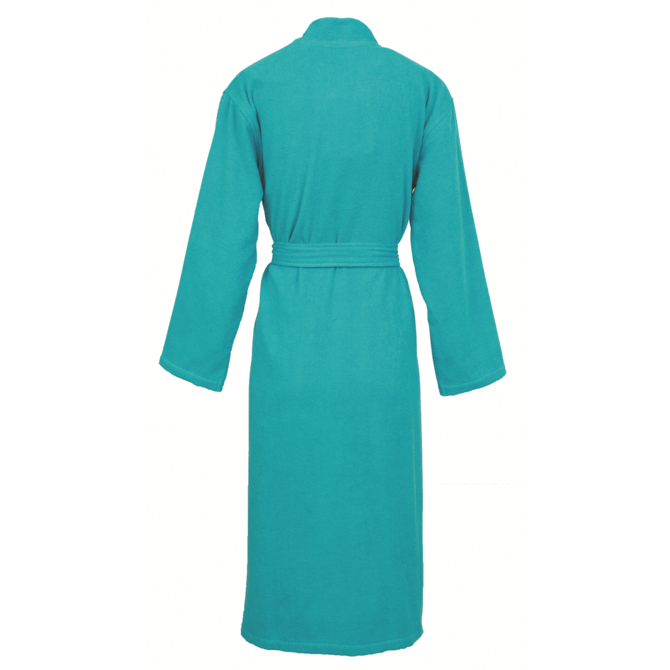 Carl Ross Peignoir Unisexe Kimono 37100 Turquoise/Blanc M