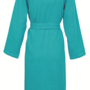 Carl Ross Carl Ross Unisex Badjas Kimono 37100 Turquoise/White L
