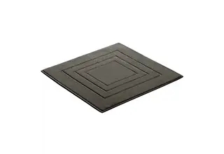 Tapis de bidet Vossen Feeling gris ardoise 60x60