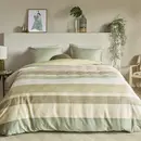 Beddinghouse Beddinghouse Audrie dekbedovertrek 240x200/220 Green