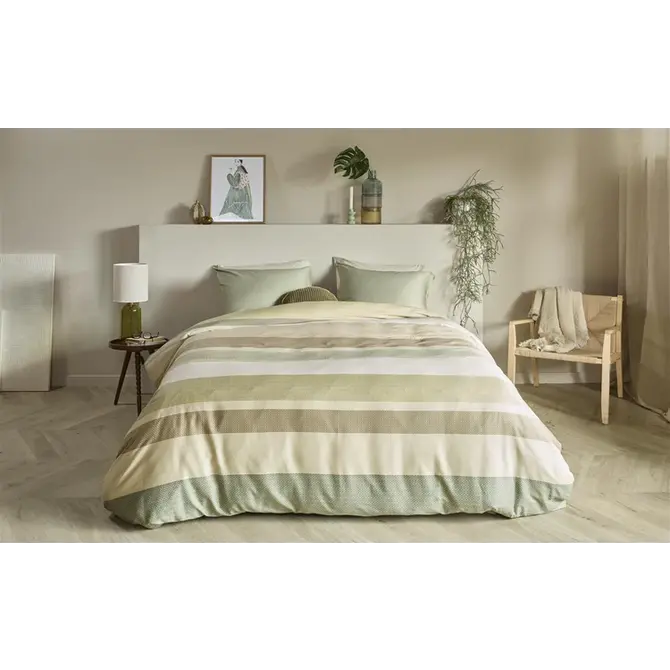Beddinghouse Audrie dekbedovertrek 240x200/220 Green