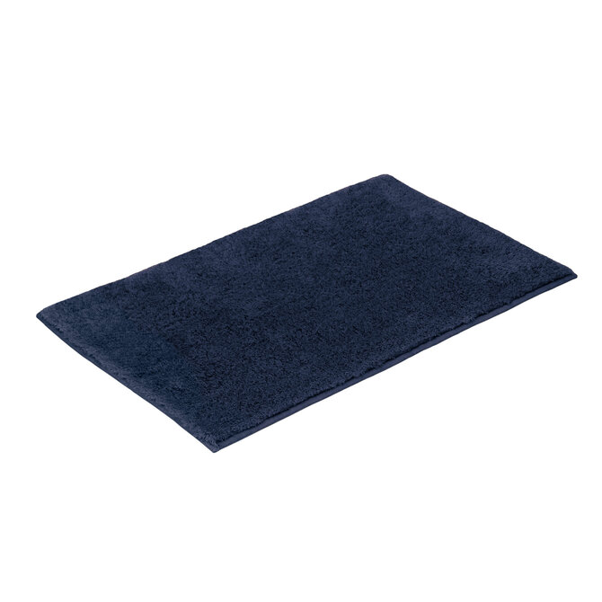 Tapis de bain Vossen Timeless 60x100 bleu marine