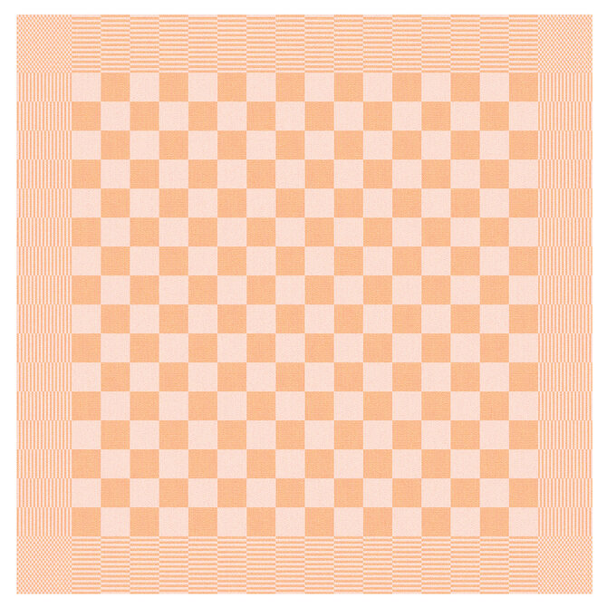 DDDDD Torchons Barbecue 60x65 Pêche Pastel