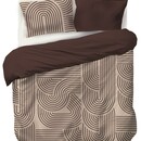 Auping Auping Cedar Waves dekbedovertrek 240x200/220 Brown