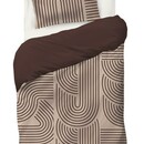 Auping Housse de couette Auping Cedar Waves 240x200/220 Marron