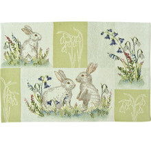 Sander placemat Bunnies Patch 32x48 Fb. 40 - Multi