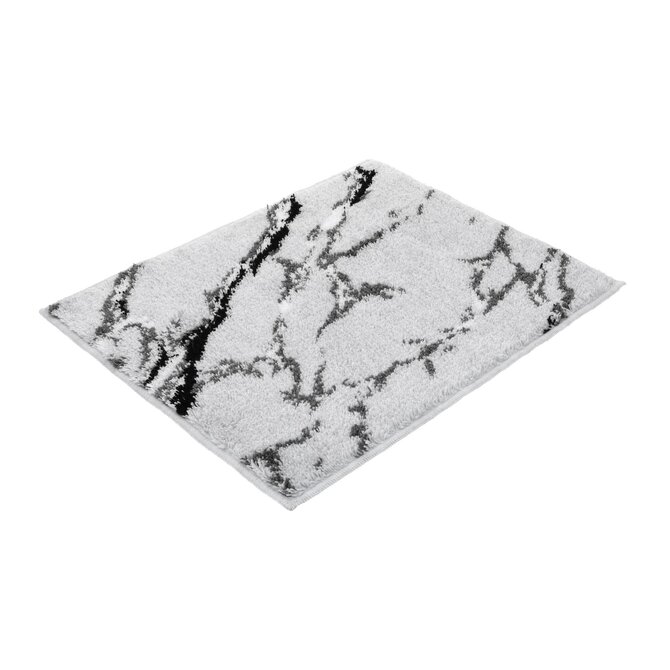 Tapis de bidet Vossen Marble 50x60 gris clair