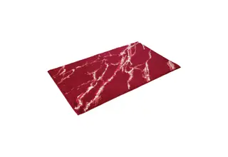 Tapis de bain Vossen Marble 60x100 rubis