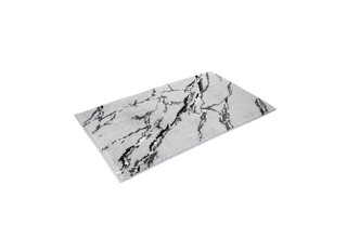 Tapis de bain en marbre Vossen 70x120 gris clair
