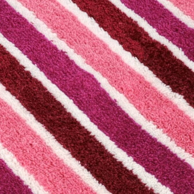 Vossen Tapis de bidet Fancy 50x60 cranberry