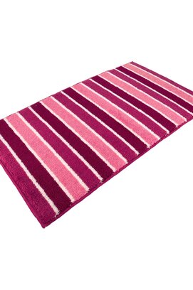 Vossen Fancy Badmat 60x100 cranberry