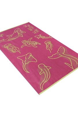 Serviette de plage Vossen free ocean 100x180 prim rose