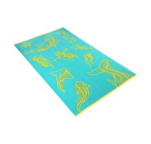 Serviette de plage Vossen free ocean 100x180 bleu azur clair