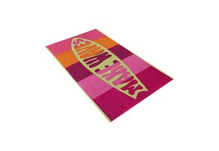 Vossen Strandlaken make waves 100x180 flamingo