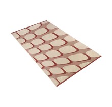 Vossen Serviette de plage shadow play 100x180 sable