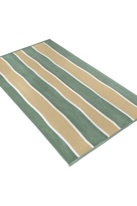 Vossen Strandlaken ocean glow 100x180 evergreen