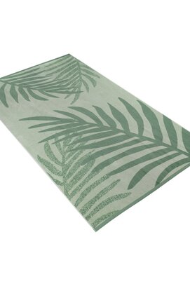 Vossen Strandlaken palm paradise 100x180 eucalyptus