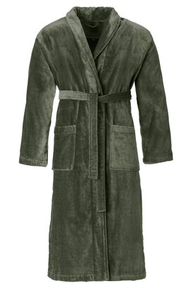 Peignoir pour hommes Vossen FEELING-L vert boue M