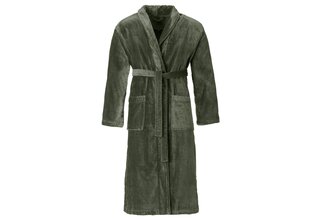 Peignoir pour hommes Vossen FEELING-L vert boue L