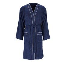 Peignoir pour hommes Vossen Jack bleu marine L