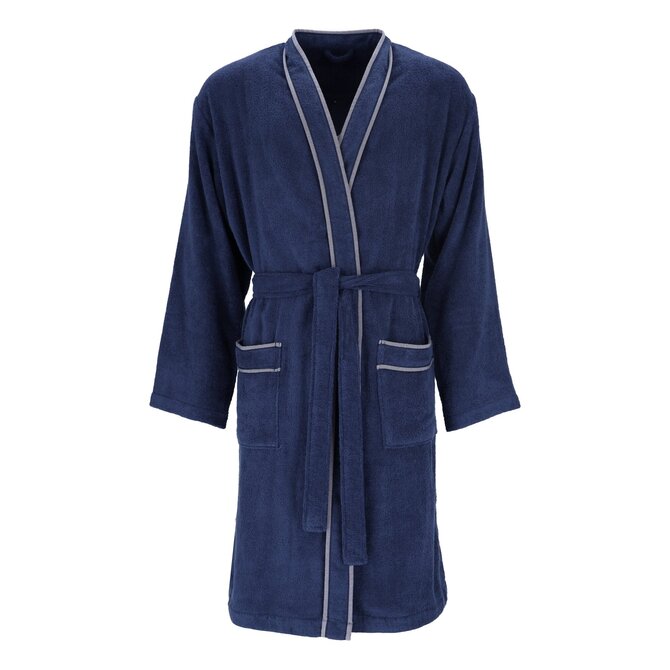 Peignoir pour hommes Vossen Jack bleu marine L