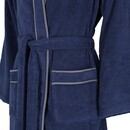 Vossen Peignoir pour hommes Vossen Jack bleu marine L
