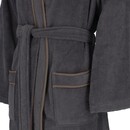 Vossen Peignoir pour homme Vossen Jack graphite XL