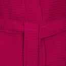 Vossen Vossen Unisex badjas ROM Pique-U cranberry S