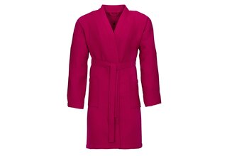 Vossen Unisex badjas ROM Pique-U cranberry XL