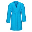 Vossen Vossen Unisex badjas ROM Pique-U turquoise S