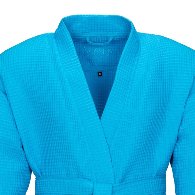 Peignoir unisexe Vossen ROM Pique-U turquoise XL