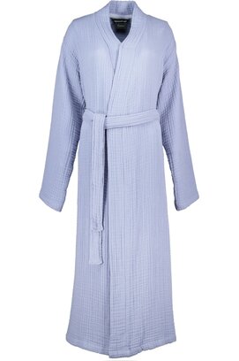 Cawo Dames Kimono 838 10 pastellblau Maat L/XL