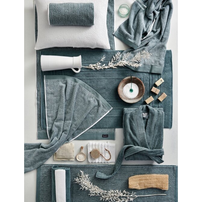 Vandyck Home Petit Ligne Pearl Blue Douchelaken 70x140