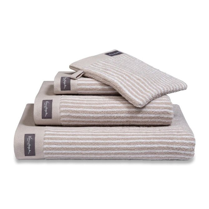 Vandyck Home Petit Ligne White Serviette de Douche 70x140
