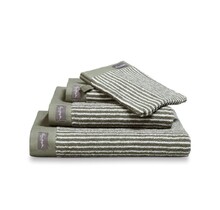 Vandyck Home Petit Ligne Olive Serviette de Douche 70x140