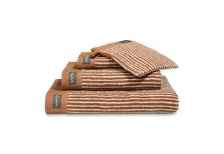 Vandyck Home Petit Ligne Cognac Serviette 60x110
