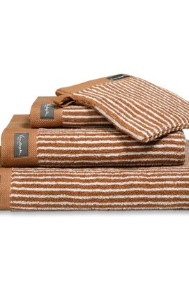 Vandyck Home Petit Ligne Cognac Gant de Toilette 16x22