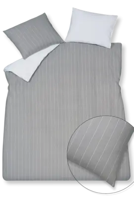 Vandyck Home Puglia Percale grey Kussensloop (60x70)