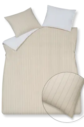 Vandyck Home Puglia Percale creamtan Kussensloop (60x70)