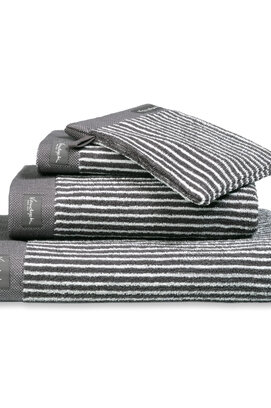 Vandyck Home Petit Ligne Off Black Gastendoekje 30x50
