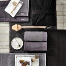 Vandyck Vandyck Home Petit Ligne Off Black Douchelaken 70x140