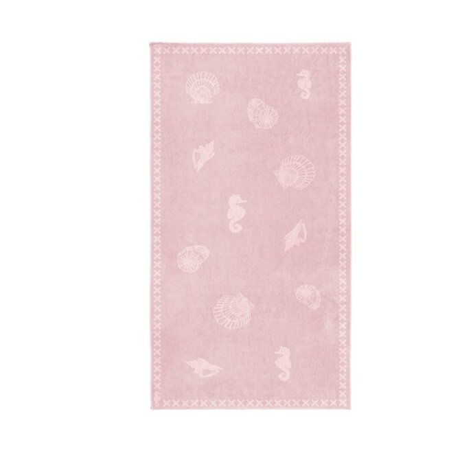 Serviette de plage Seahorse Coquillages Poussière 100x200
