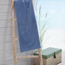 Seahorse Serviette de plage Seahorse Coquillages Jeans 100x200