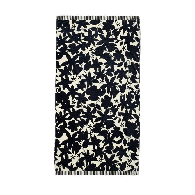 Essenza Imara serviette de plage Anthracite 100x180