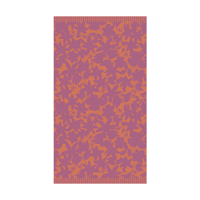 Essenza Imara serviette de plage Violet 100x180