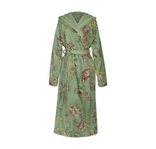 Pip Studio Secret Garden Bathrobe Green S